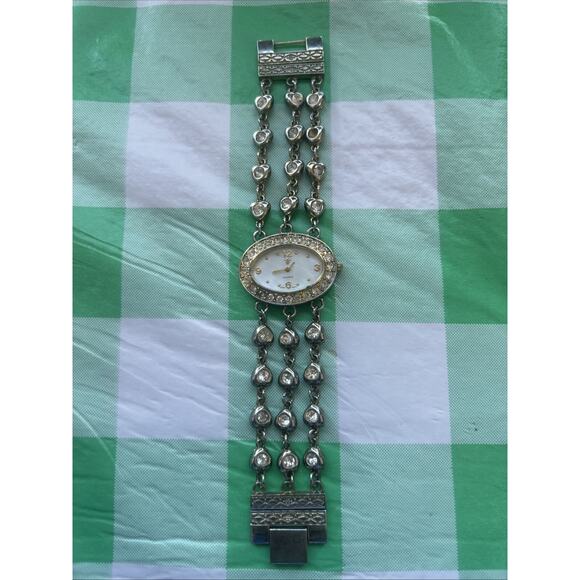 FMD Two Tone MOP Dial Women’s Quartz Watch - Picture 2 of 8